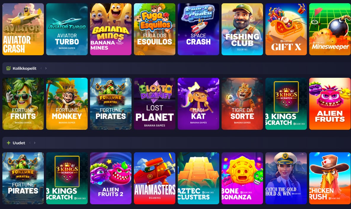 Bet7K Cassino — vista móvil